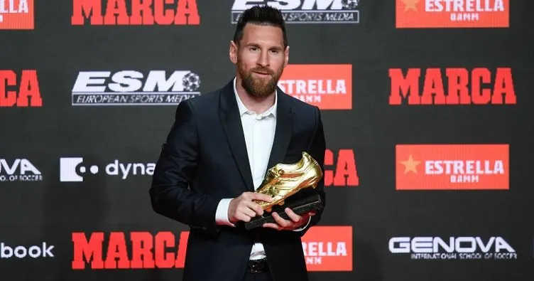 Altın Ayakkabı 6. kez Messi’nin