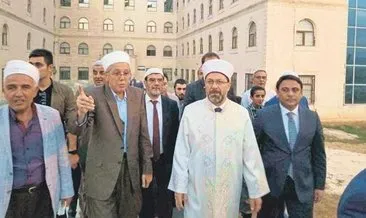 Diyanet İşleri Başkanı Ali Erbaş, Mutki’yi ziyaret etti
