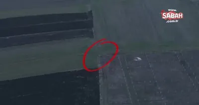 Fabrika hırsızları dronla yakalandılar