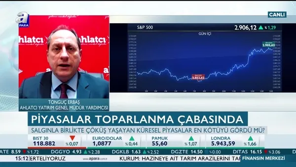 Tonguç Erbaş: İkinci bir virüs dalgası olmazsa piyasalarda dibi gördük diyebiliriz | Video