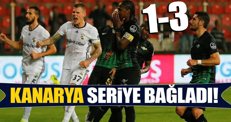 Akhisar Belediyespor Fenerbahce Mac Sonucu Spor Haberleri