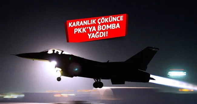 Şemdinli’de PKK’ya hava harekatı düzenlendi
