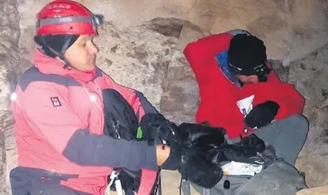 Erciyes’e izinsiz tırmandı, mahsur kaldı