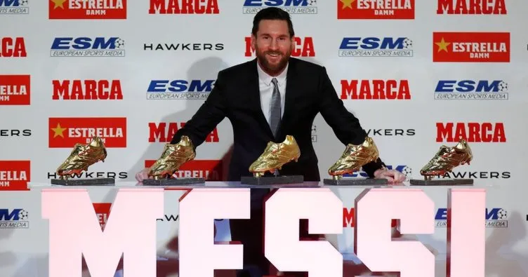 Altın Ayakkabı ödülü 5. kez Lionel Messi’nin
