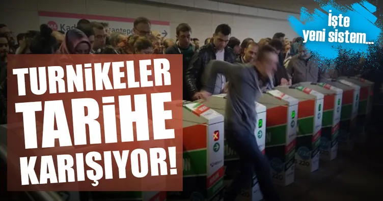 Toplu taşımada turnike devri kapanıyor