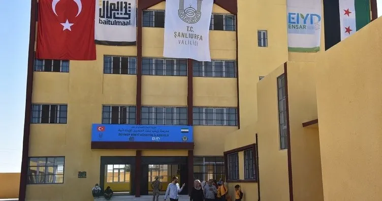 Pakistanlı hayırseverlerin onardığı okul hizmete sunuldu