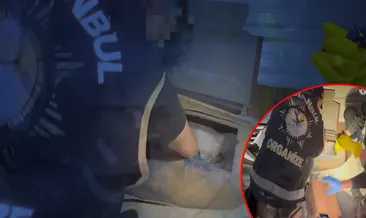 Tuzla’da toprağa gömülü kompresör tankında çok sayıda silah ele geçirildi!
