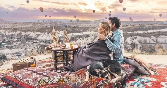 Dünyanın en romantik yeri Kapadokya