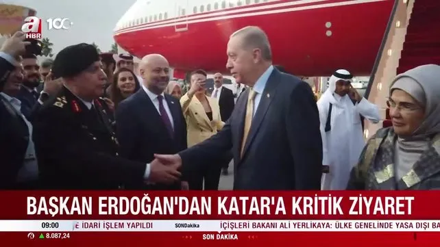 Başkan Erdoğan'dan Katar'a kritik ziyaret! Türkiye ve Katar arasında 12 anlaşma | Video