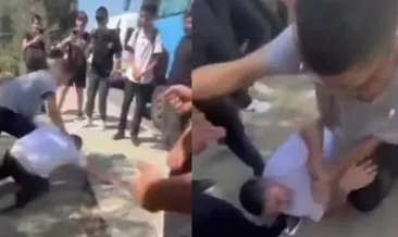 Rum Kesimi’nde Türk gencine nefret dolu hakaretler! İğrenç sözlerle saldırıp tekme tokat dövdüler!