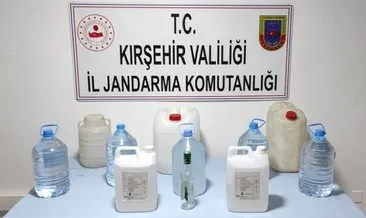 Kırşehir’de sahte içki operasyonu #kirsehir
