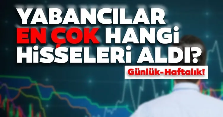 Borsa İstanbul’da günlük-haftalık yabancı payları 06/10/2020
