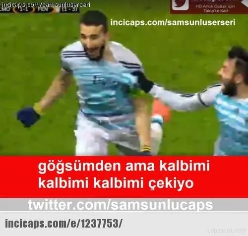 Lokomotiv Moskova -Fenerbahçe capsleri