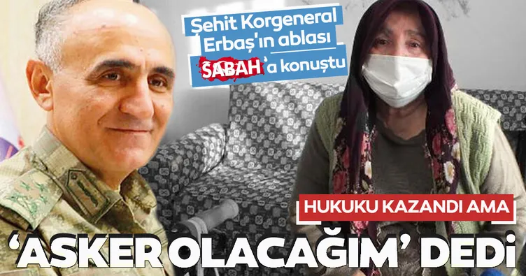 Hukuk kazandı ‘asker olacağım’ dedi