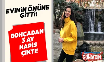 Bohçadan 3 ay hapis çıktı