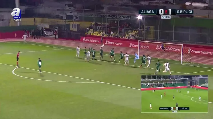 GOL |  Aliağa FK 0-2 Gençlerbirliği