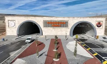 Yağdonduran Tüneli açılışa gün sayıyor