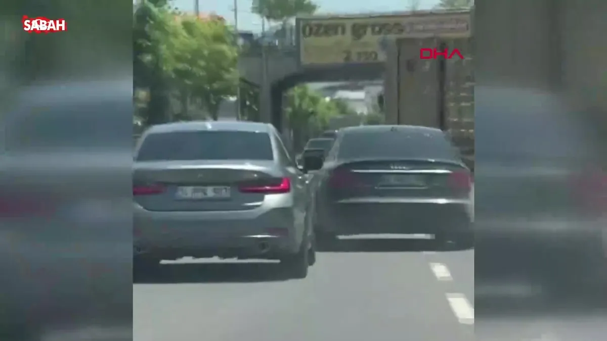 Trafiği tehlikeye soktular: 22 bin TL ceza yediler! videosunu izle Trafiği tehlikeye soktular: 22 bin TL ceza yediler! videosunu izle