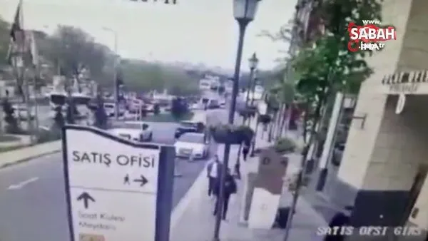 İstanbul’da lüks sitede kazma ve silahlı kavga kamerada | Video