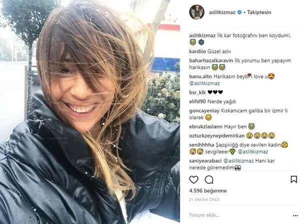 Ünlülerin Instagram paylaşımları (24.01.2018)
