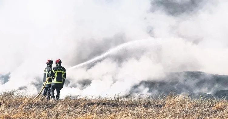 Fransa’da 225 hektar kül oldu