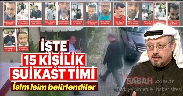 İşte 15 kişilik suikast timi