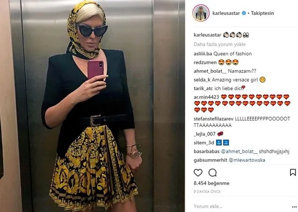 Ünlü isimlerin Instagram paylaşımları (07.03.2018)