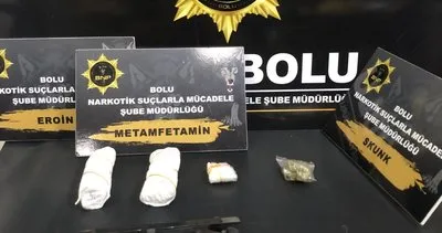 Bolu’da uyuşturucu operasyonu