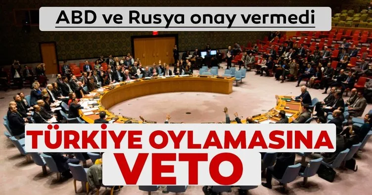 ABD ve Rusya, BMGK’nin Türkiye’yi kınamasına onay vermedi