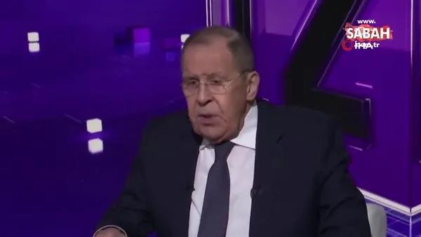 Lavrov: “Biz müzakereye hazırız, ancak Zelenskiy'in barış formülü temelinde değil” | Video