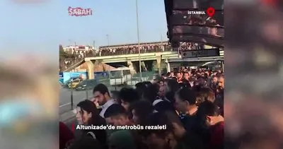 Altunizade’de metrobüs rezaleti! Vatandaş İmamoğlu’na isyan etti | Video