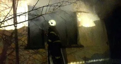 Malatya’da öğrenci evinde yangın çıktı