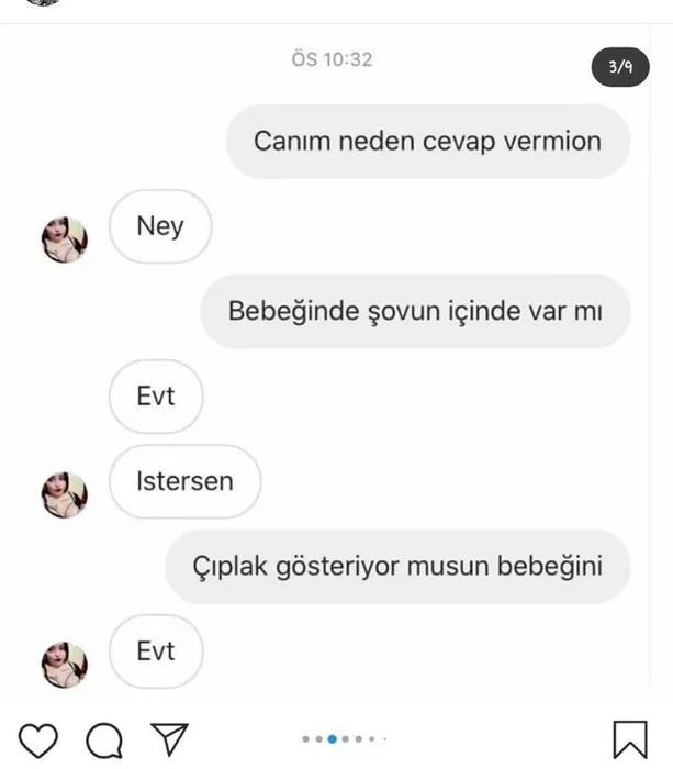 Bebeği ile müstehcen fotoğraflar paylaşıyordu! Elif Sarı'ya bakanlıktan müdahale!