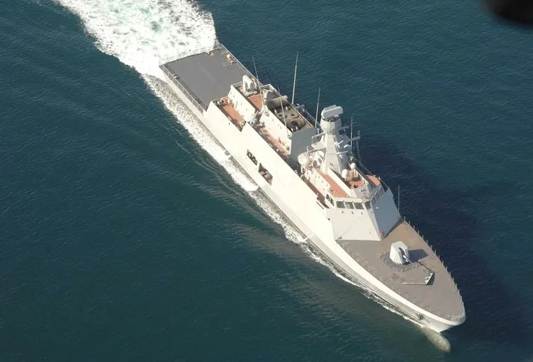 Türk yapımı ilk savaş gemisi