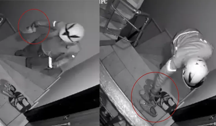 Kuryeden inanılmaz hareket! İstanbul’da kaydedilen görüntüler şoke etti!