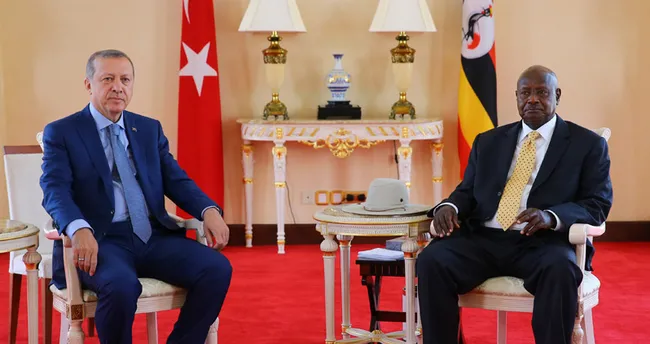 Erdoğan, Uganda Cumhurbaşkanı Museveni ile telefonda görüştü Erdoğan, Uganda Cumhurbaşkanı Museveni ile telefonda görüştü