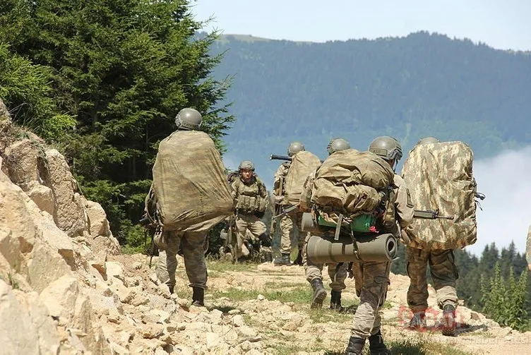 Karadeniz’de terörist avı sürüyor; Elebaşı telsizi düşürdü