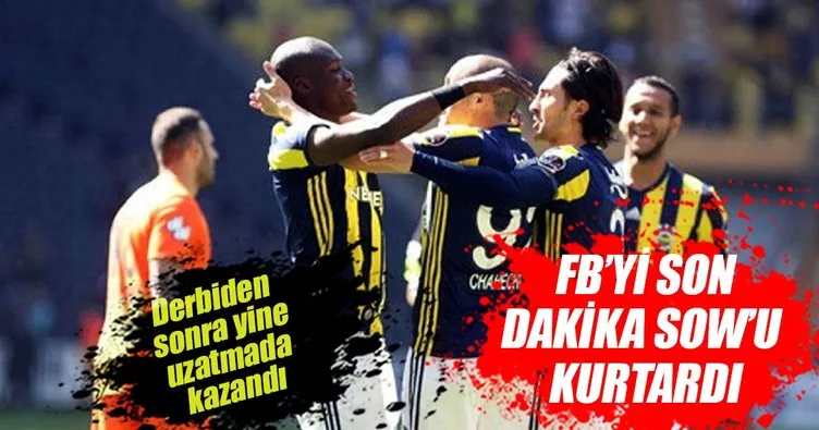 Fenerbahçe yine uzattı! Kritik galibiyet...