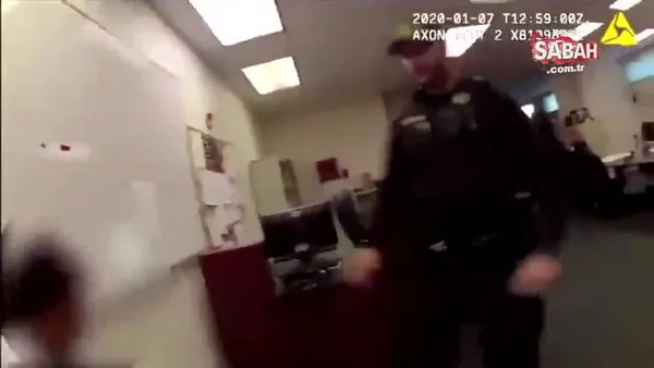 ABD'de gözaltına alınan kadını darp eden polisin işine son verildi | Video