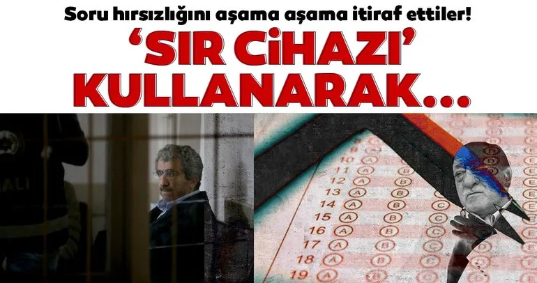 ÖSYM eski başkanı Ali Demir soru hırsızlığını aşama aşama itiraf etti! ’Sır Cihazı’ kullanarak...