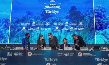 COP22 Antalya Bakanlar Deklarasyonu yayımlandı