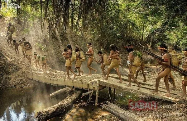 Amazonların son kabilesi böyle görüntülendi!
