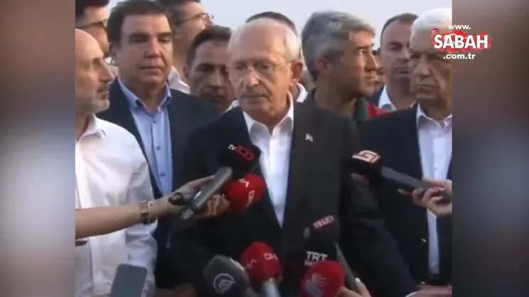 Kılıçdaroğlu yangından hükümeti sorumlu tuttu! Vaadini helikopter sesi bastırdı... | Video