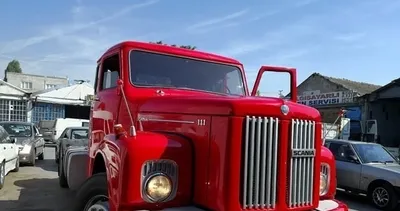 78 model Scania Vabis kamyona 85 bin lira harcadı! Görenleri hayran bıraktı