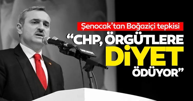 AK Parti İstanbul İl Başkanı Şenocak: CHP’li İBB Başkanı örgütlere diyet ödüyor