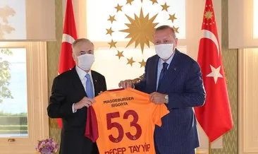 Başkan Erdoğan Mustafa Cengiz’i kabul etti!