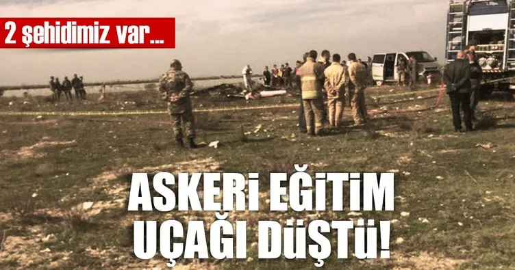 Son Dakika Haberi: İzmir’de askeri eğitim uçağı düştü