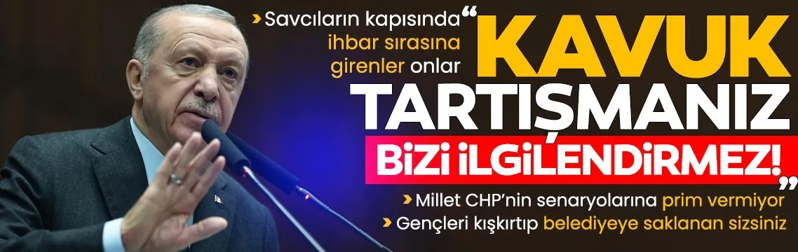 Başkan Erdoğan’dan CHP’ye sert tepki: İstanbul’da Escobar düzeni kuran onlar...