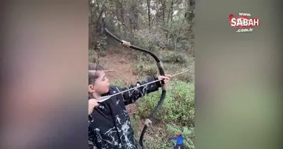 Burak Özçivit oğlu Karan’a ok atmayı öğretti! İşte Burak Özçivit’in oğlu Karan’ın eğlenceli o anları!