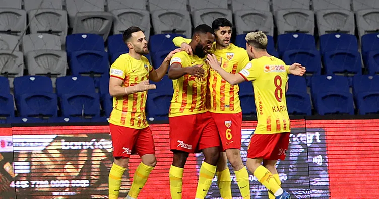 Kayserispor 10 hafta sonra kazandı
